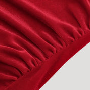 Velvet Top – One Shoulder – Elegant Party Style