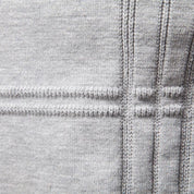Men’s Crew Neck Knit Sweater – Textured Detail – Casual Smart Look