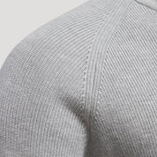 Knit Sweater – Half-Zip Collar – Smart Winter Essential