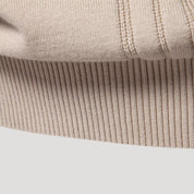 Men’s Crew Neck Knit Sweater – Textured Detail – Casual Smart Look
