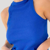Ribbed Tank Top – Sleeveless Knit – Casual Everyday Style