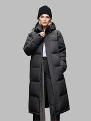 Puffer Coat – Longline Design – Ultimate Winter Warmth