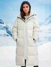 Puffer Coat – Longline Design – Ultimate Winter Warmth