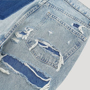 Straight Leg Jeans – Washed Denim – Minimal Everyday Style