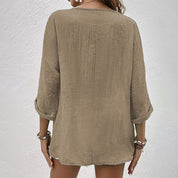 Blouse – Lightweight Fabric – Versatile Summer Top for Women 6