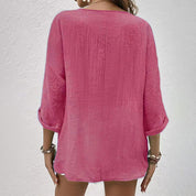 Blouse – Lightweight Fabric – Versatile Summer Top for Women 7