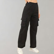 Cargo Pants with Flap Pockets