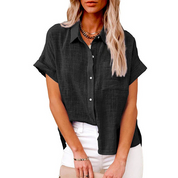 Casual Loose Shirt – Soft Breathable Fabric – Everyday Versatile Style 2