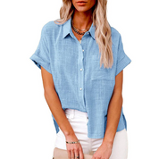 Casual Loose Shirt – Soft Breathable Fabric – Everyday Versatile Style 4