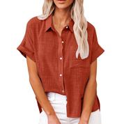 Casual Loose Shirt – Soft Breathable Fabric – Everyday Versatile Style 5