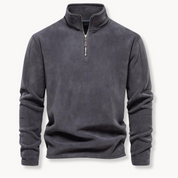 Classic Cozy Men's Fleece Pullover Sweater – Ultra-Soft, Versatile, Easy Care, Relaxed Fit for All-Day Comfort 0