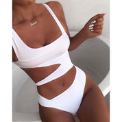 Cut-out swimsuit-Animalprint-sexy beachwear 3