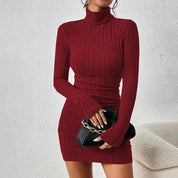 Elegant knitted dress