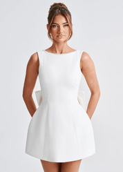 Elegant Pearl Mini Dress for Women – Flattering Cocktail and Formal Dress for Special Occasions 5