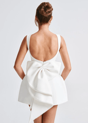 Elegant Pearl Mini Dress for Women – Flattering Cocktail and Formal Dress for Special Occasions 6
