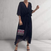 Flowing Wrap Dress