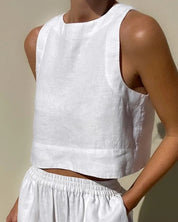 Linen Two-Piece Set – Lightweight Comfort – Effortless Summer Style 6
