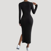 Long sleeve Midi Dress