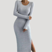 Long sleeve Midi Dress