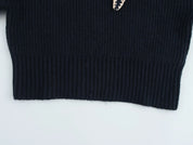 Long Sleeve Sweater – Bow Detail – Festive Winter Look 4