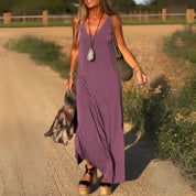 Maxi Dress – Flattering V-Neck – Effortless Summer Elegance 5