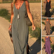 Maxi Dress – Flattering V-Neck – Effortless Summer Elegance 7