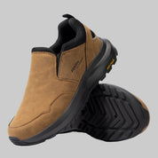 Men's Hiking Boots Brown Size 10 Vegan Suede 0