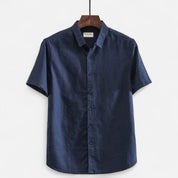Men's Linen Shirt – Breathable Fabric – Casual Summer Style 0