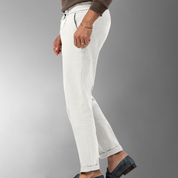Men's Linen Trousers – Breathable Fabric – Casual Everyday Style 2