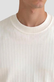 Men's Ribbed Knit Long Sleeve Sweater 6