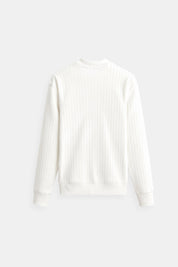 Men's Ribbed Knit Long Sleeve Sweater 7