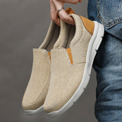 Men's Sneakers Blue Size 10 Canvas Slip-On 0
