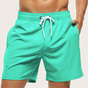 Mens Swim Trunks – Quick-Dry Fabric – Stylish Beach Getaway 4