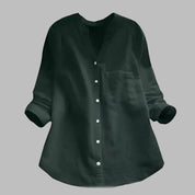 Button-Up Blouse – Relaxed Fit – Casual Everyday Style