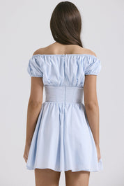 Mini Dress – Ruched Bodice – Feminine Day-to-Night Style