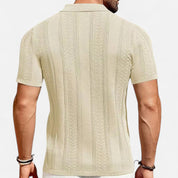 Patchwork Knit Shirt – Unique Design – Casual Everyday Style 4
