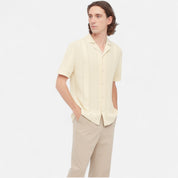 Patchwork Knit Shirt – Unique Design – Casual Everyday Style 5