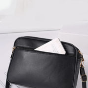 Crossbody Bag – Quilted Faux Leather – Cute Minimalist Design