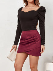 Suede Skirt