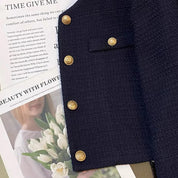 Suit Jacket – Splicing Design – Chic Office or Casual Look 2