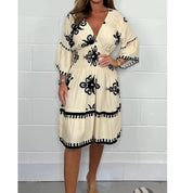Summer Dress – Vibrant Print – Casual Day Out Style 3