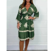 Summer Dress – Vibrant Print – Casual Day Out Style 6