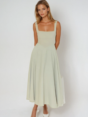 Tailored Midi Dress – Flattering Silhouette – Elegant Occasion Style 0