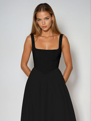 Tailored Midi Dress – Flattering Silhouette – Elegant Occasion Style 4