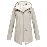 Waterproof rain jacket