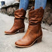 Western Boots – Block Heel – Chic Autumn Style for Women 3