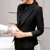 Women’s Blazer – Tailored Fit – Structured Silhouette – Single Button – Notched Lapel 2
