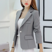Women’s Blazer – Tailored Fit – Structured Silhouette – Single Button – Notched Lapel 5