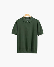Zip Up Polo