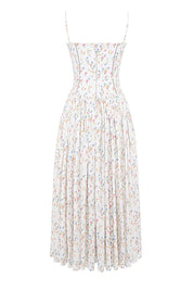 Maxi Dress – Delicate Floral Print – Romantic Summer Style